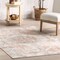 Nuloom Transitional Medallion Machine Washable Area Rug 5ft x 8ft SVTX14A-508 - alternate 3